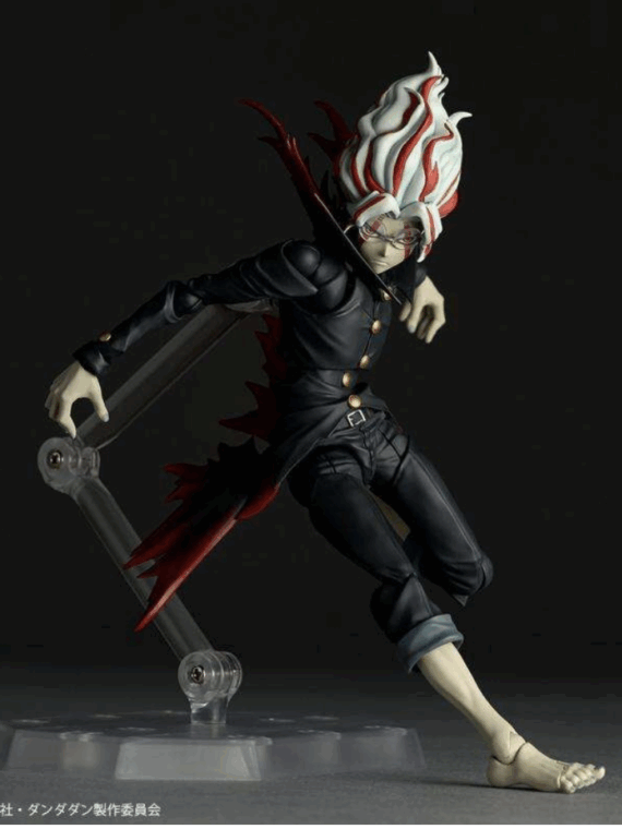 Kaiyodo Dandadan Okarun Transformed revoltech action figure 1/12 pvc