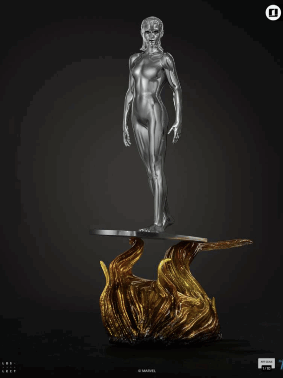 Iron Studios Fantastic Four first steps Silver Surfer 1/10 statue polystone
