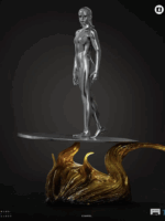 Iron Studios Fantastic Four first steps Silver Surfer 1/10 statue polystone