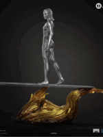 Iron Studios Fantastic Four first steps Silver Surfer 1/10 statue polystone