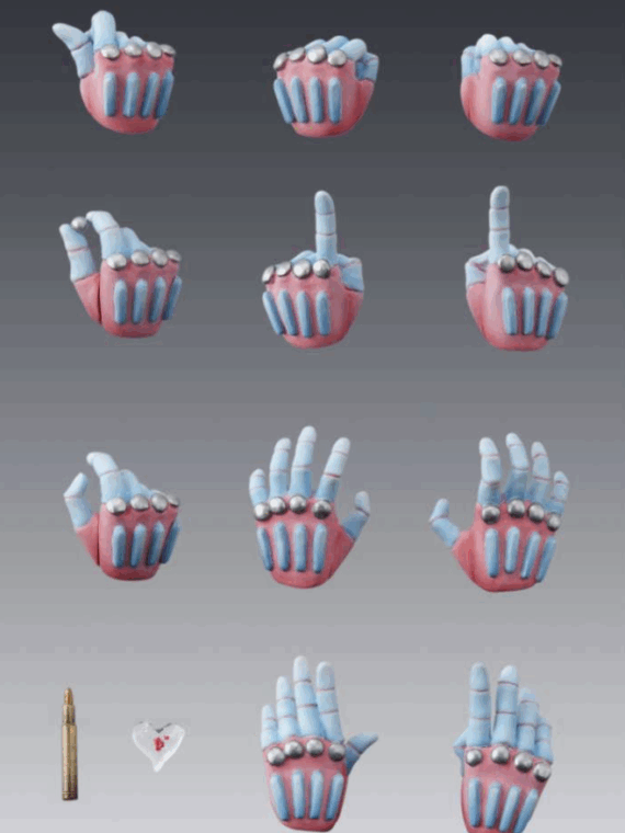 Medicos Jojo bizarre adventure Crazy Diamond chozokado action figure rerelease 1/12