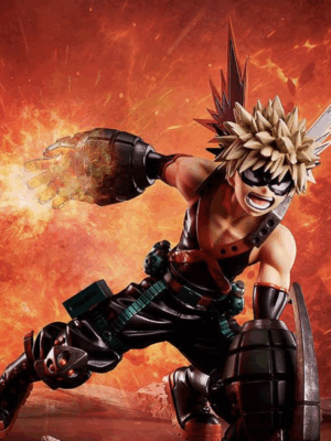 GoodSmile My hero academia Katsuki Bakugo metallic statue pvc 30cm