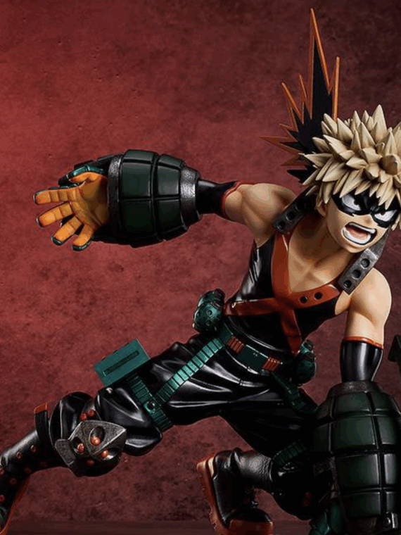 GoodSmile My hero academia Katsuki Bakugo metallic statue pvc 30cm
