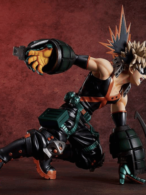 GoodSmile My hero academia Katsuki Bakugo metallic statue pvc 30cm