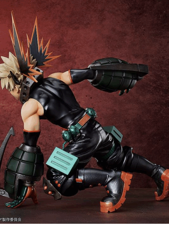 GoodSmile My hero academia Katsuki Bakugo metallic statue pvc 30cm