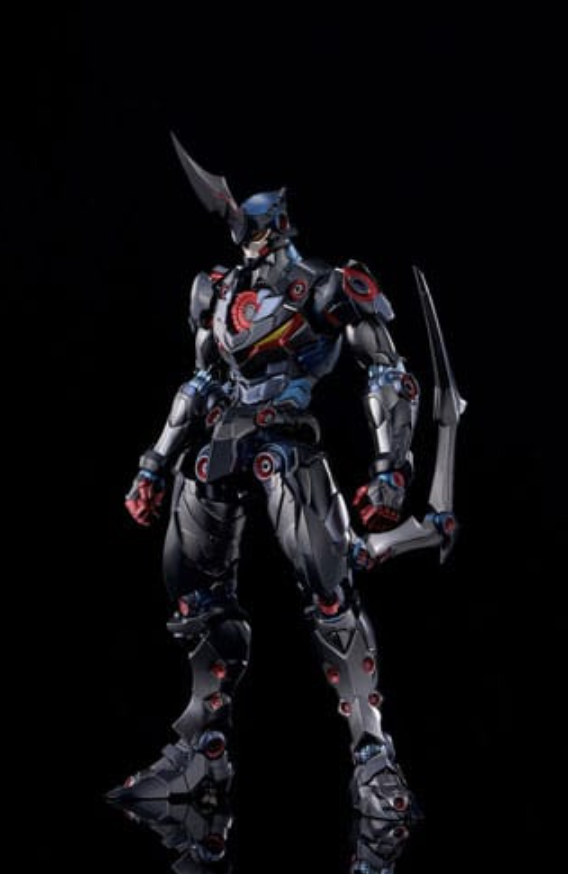 Flame Toys Tengen Toppa Gurren Lagann Kuro Kara Kuri Action Figure Lazengann 21 cm