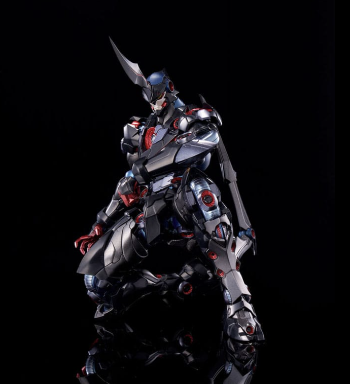 Flame Toys Tengen Toppa Gurren Lagann Kuro Kara Kuri Action Figure Lazengann 21 cm