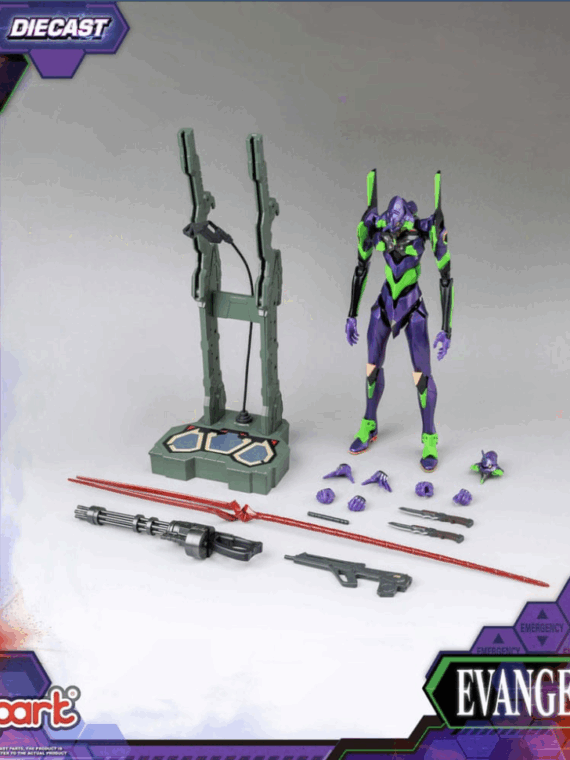 Yolopark Neon Genesis Evangelion AMK Pro Series Model Kit Eva-01 Test Type 20 cm