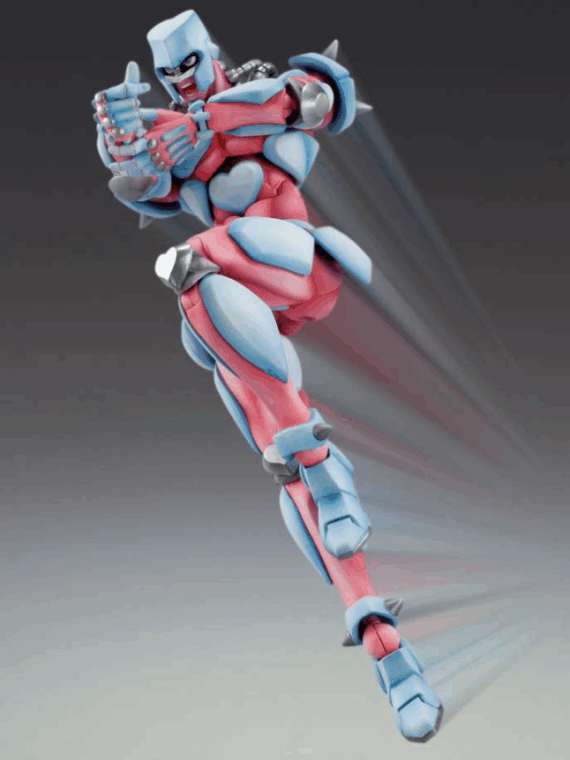 Medicos Jojo bizarre adventure Crazy Diamond chozokado action figure rerelease pvc 16 cm