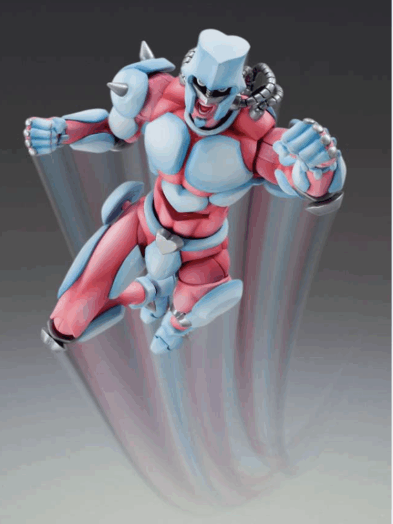 Medicos Jojo bizarre adventure Crazy Diamond chozokado action figure rerelease pvc 16 cm