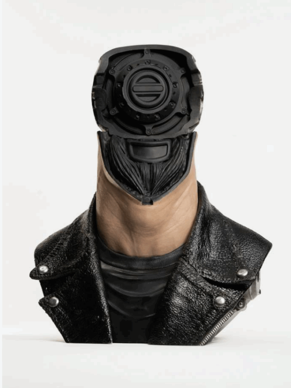 Pure Arts Terminator 2 t-800 model 101 1/1 scale art mask replica resina busto