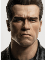 Pure Arts Terminator 2 t-800 model 101 1/1 scale art mask replica resina busto