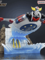 Plex Scene selection 02 Grendizer to the skies of fierce combat diorama pvc 10 cm