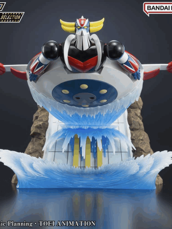 Plex Scene selection 02 Grendizer to the skies of fierce combat diorama pvc 10 cm