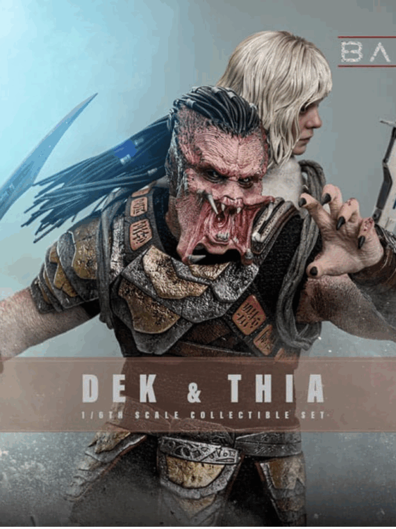 Hot Toys Predator: Badlands Movie Masterpiece Action Figure 1/6 Dek & Thia 30 cm Action figures: 30 cm Predator