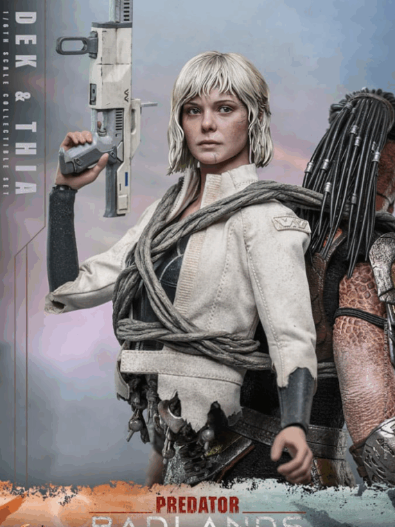 Hot Toys Predator: Badlands Movie Masterpiece Action Figure 1/6 Dek & Thia 30 cm Action figures: 30 cm Predator