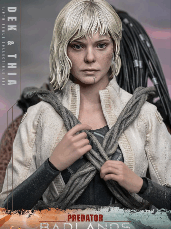 Hot Toys Predator: Badlands Movie Masterpiece Action Figure 1/6 Dek & Thia 30 cm Action figures: 30 cm Predator