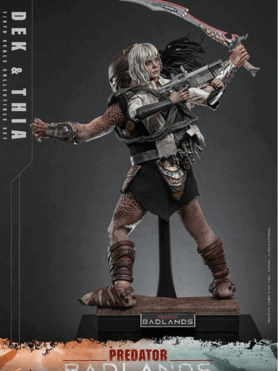 Hot Toys Predator: Badlands Movie Masterpiece Action Figure 1/6 Dek & Thia 30 cm Action figures: 30 cm Predator