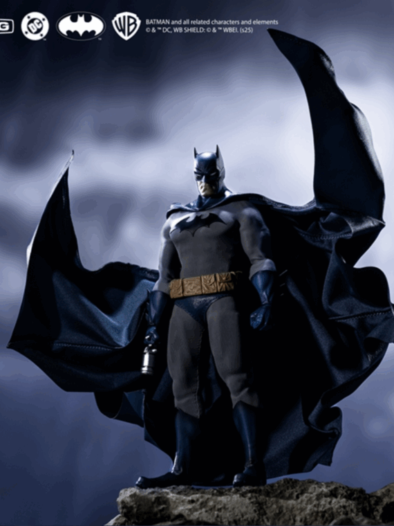 Gong Model Batman Hush Batman action figure 1/12 pvc/tessuto