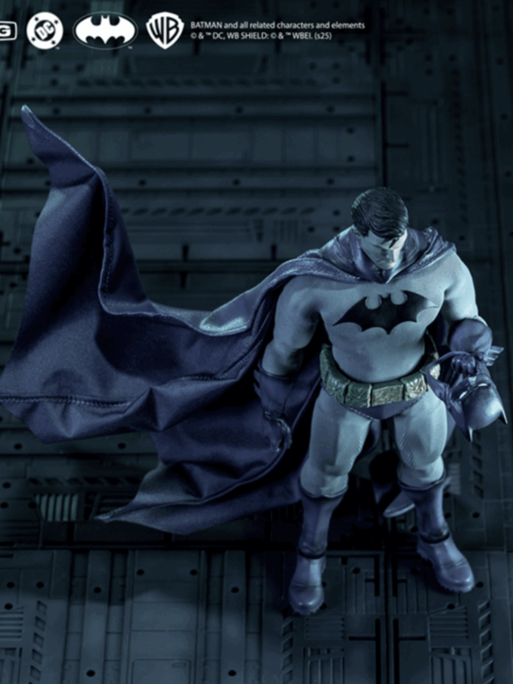 Gong Model Batman Hush Batman action figure 1/12 pvc/tessuto