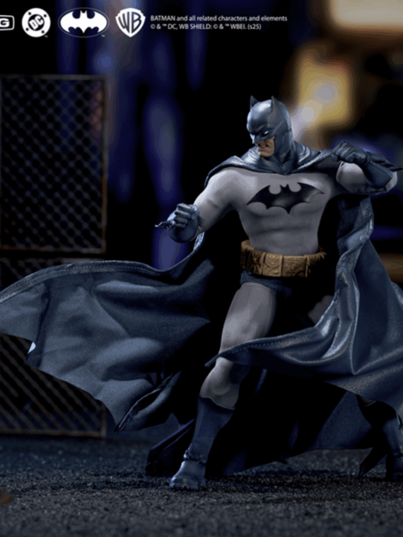 Gong Model Batman Hush Batman action figure 1/12 pvc/tessuto