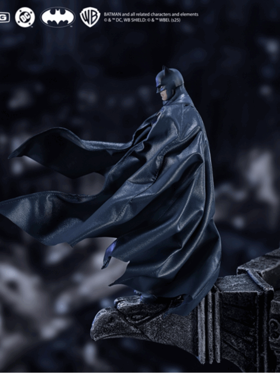 Gong Model Batman Hush Batman action figure 1/12 pvc/tessuto