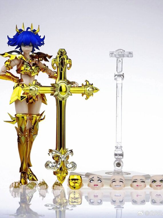 GT toys Saint Seiya holy contract Pamela del Cancro action figure 1/12 pvc/metallo