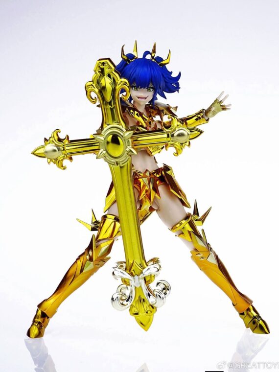 GT toys Saint Seiya holy contract Pamela del Cancro action figure 1/12 pvc/metallo