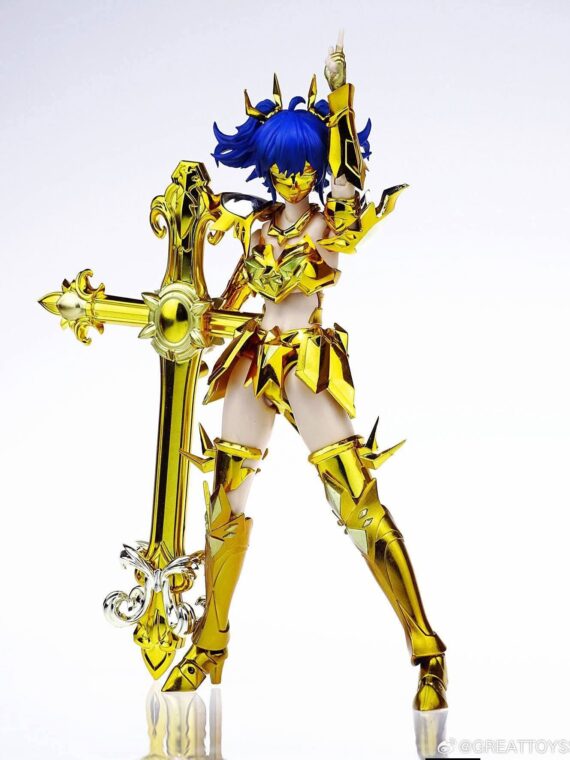GT toys Saint Seiya holy contract Pamela del Cancro action figure 1/12 pvc/metallo
