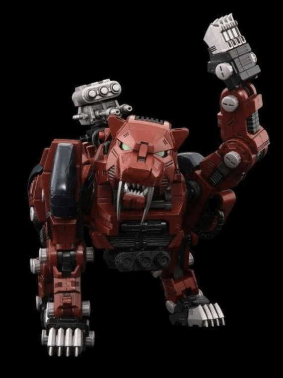 Takara Tomy Zoids rmz-015 Saber Tiger Raven special model kit pvc 20 cm