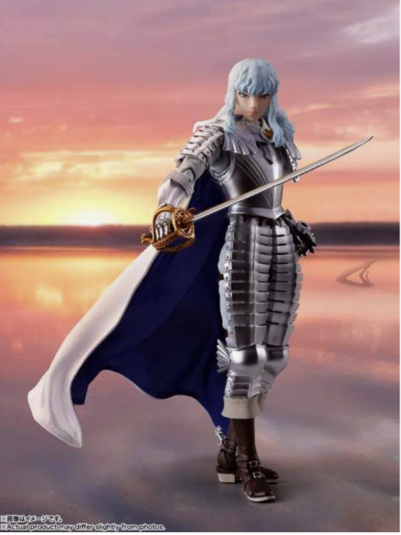 Bandai Berserk Griffith band of the hawk s.h.figuarts action figure 1/12