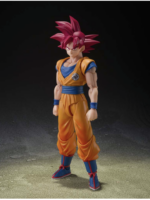 Bandai Dragon ball super saiyan god Son goku god aura s.h.figuarts action figure