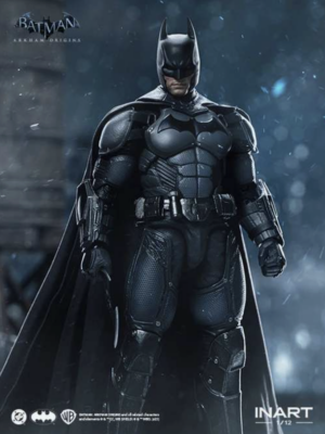 InArt Batman: arkham origins Batman 1/12 action figure pvc/stoffa 19 cm
