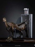 Iron Studios Jurassic park Raptors at the kitchen door 1/10 statue resina 27 cm