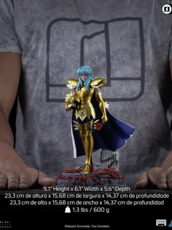 Iron Studios Saint Seiya Pisces Aphrodite 1/10 statue resina i Cavalieri dello Zodiaco