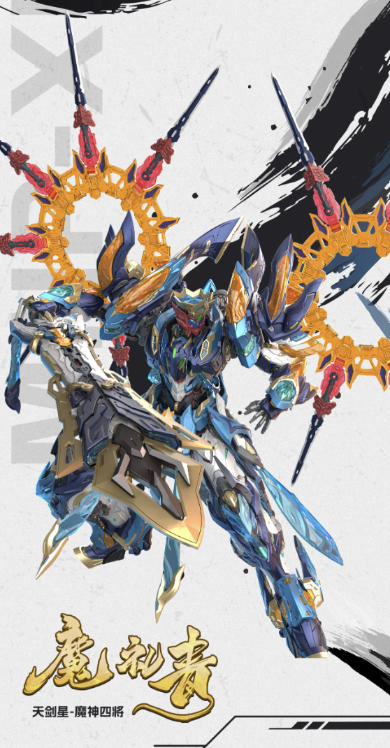 Motor Nuclear MNP-XH14 Mo Liqing model kit 54 cm pvc/abs/metallo