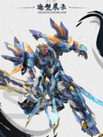 Motor Nuclear MNP-XH14 Mo Liqing model kit 54 cm pvc/abs/metallo