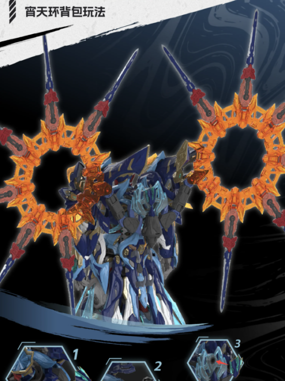 Motor Nuclear MNP-XH14 Mo Liqing model kit 54 cm pvc/abs/metallo