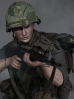 Damtoys Platoon Action Figure 1/6 Chris Taylor 30 cm pvc,stoffa doll