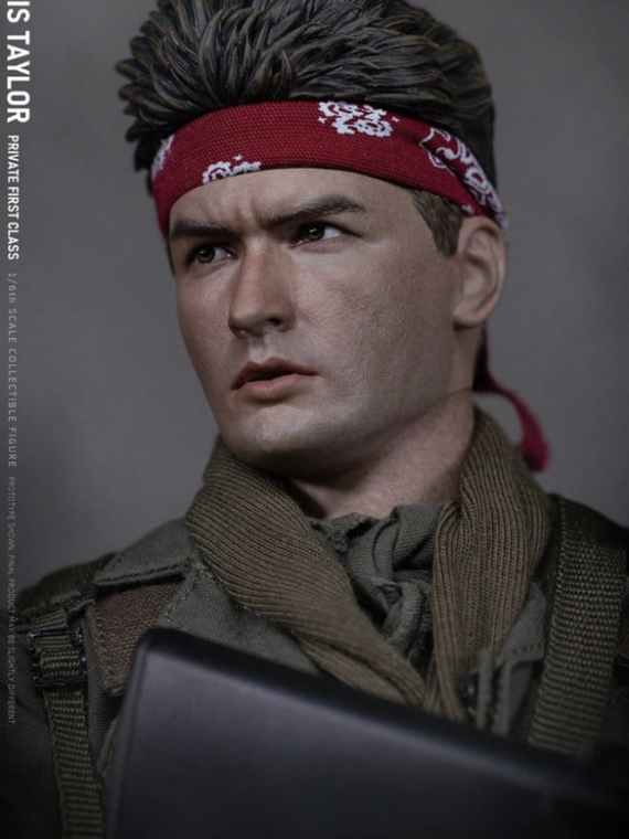 Damtoys Platoon Action Figure 1/6 Chris Taylor 30 cm pvc,stoffa doll