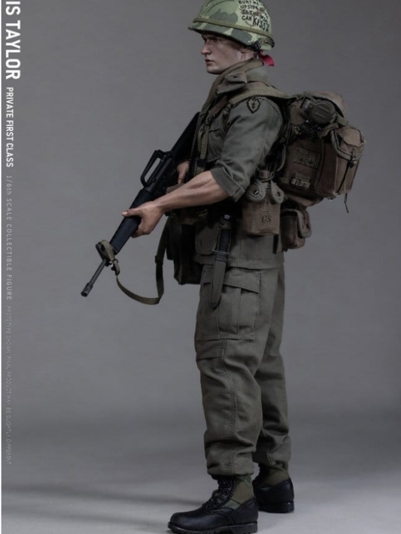 Damtoys Platoon Action Figure 1/6 Chris Taylor 30 cm pvc,stoffa doll