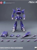 Threezero Transformers mdlx Shockwave action figure robot abs/metallo