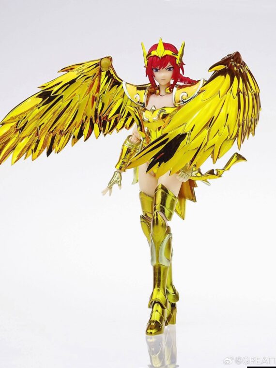 GT model Saint Seiya Yvette del Sagittario action figure 15 cm pvc/metallo