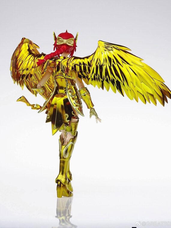 GT model Saint Seiya Yvette del Sagittario action figure 15 cm pvc/metallo