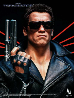 InArt Terminator T-800 action figure 1/6 doll 35 cm pvc/stoffa