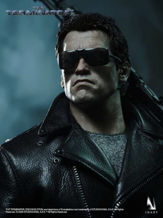 InArt Terminator T-800 action figure 1/6 doll 35 cm pvc/stoffa
