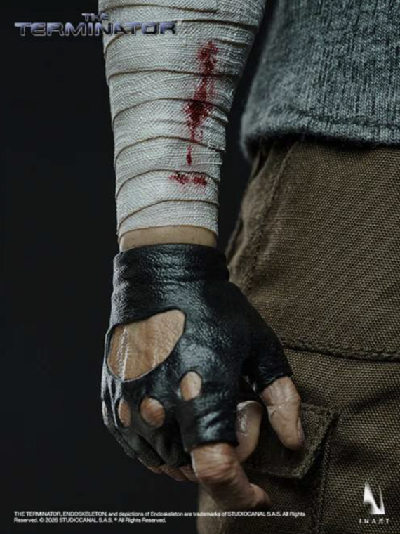 InArt Terminator T-800 action figure 1/6 doll 35 cm pvc/stoffa