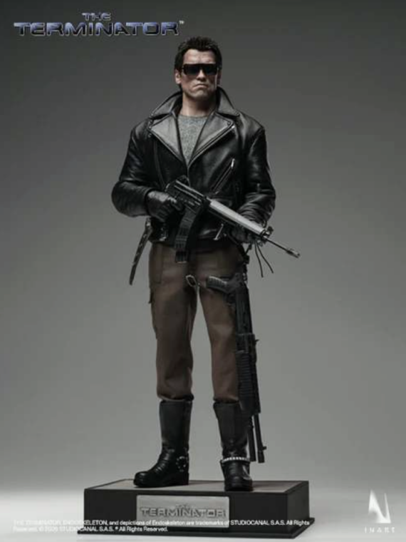 InArt Terminator T-800 action figure 1/6 doll 35 cm pvc/stoffa