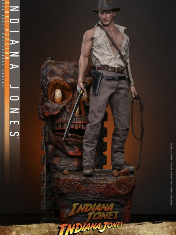 Hot Toys Indiana Jones Movie Masterpiece Action Figure 1/6 Indiana Jones (Deluxe Version) 30 cm