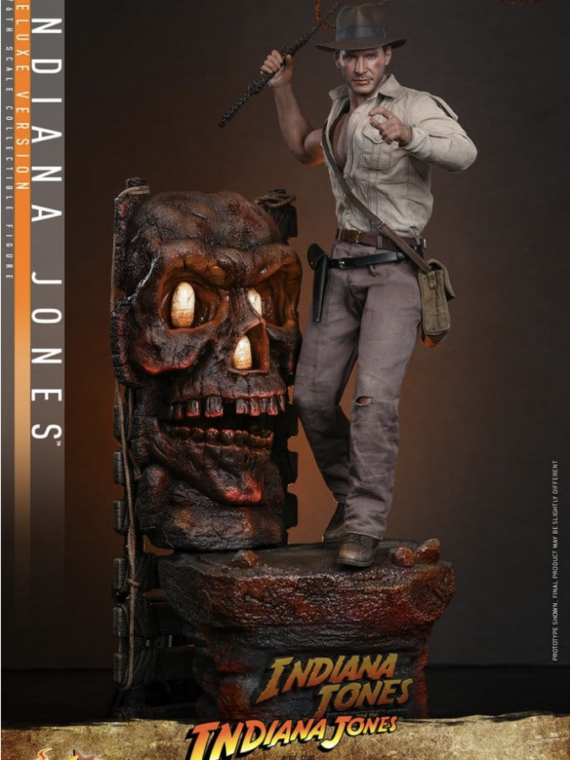 Hot Toys Indiana Jones Movie Masterpiece Action Figure 1/6 Indiana Jones (Deluxe Version) 30 cm